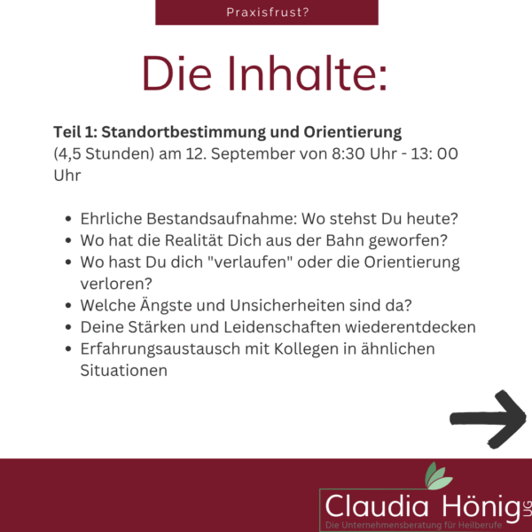 Den eigenen Weg "wieder"-finden und Klarheit gewinnen - Der Workshop bei Praxisfrust – Bild 2
