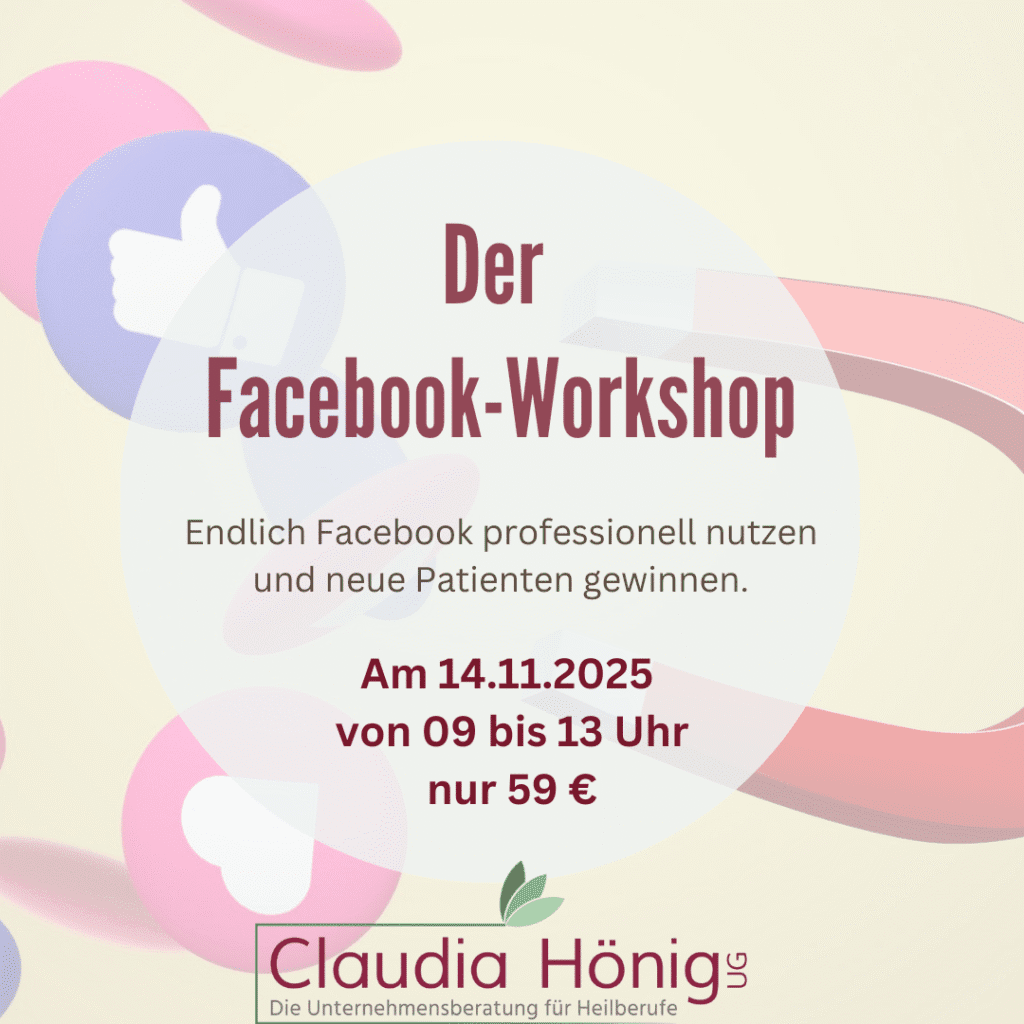 Facebook Workshop am 14.11.20025 9:00 Uhr - 13:00 Uhr