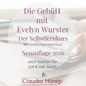Die GebüH und Lemniscus mit Evelyn Wurster