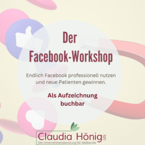 Facebook Workshop - Als Aufzeichnung buchbar