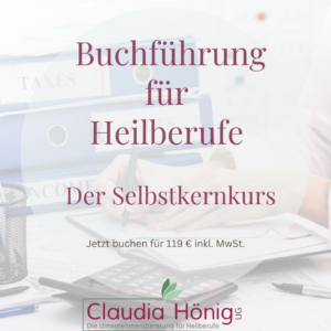Buchführung für Heilberufe - Onlinekurs