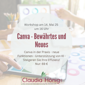 Canva Kurs 2025 - Grundlagen und Neues