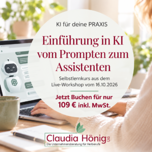 Selbstlernkurs: Einführung in KI – vom Prompten zum Assistenten