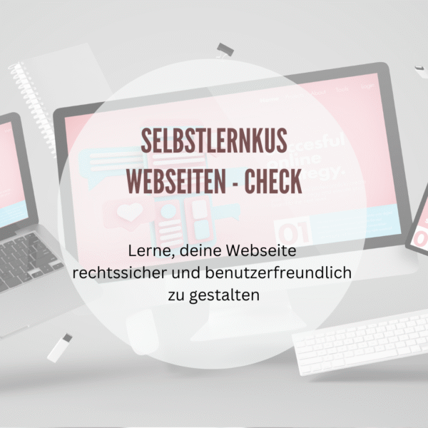 Selbstlernkurs Webseiten-Check