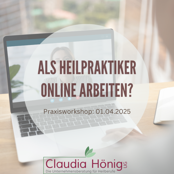 Als Heilpraktiker online arbeiten